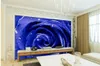Bakgrundsbilder Hemdekoration Modern Minimalist BlueLover Blue Rose Custom 3D Po Wallpaper Wall Murals