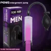 Toys Extender Pump Enlargement Dick Trainer Male Masturbator Vacuum Pump Sex Toys for Men Adult Couples Sexy Products