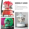 Figurine decorative da 8 pezzi Music Box Knob Windup Gioielli Toy Key Clock Mechanism Musical Mechanist Jewlery Winding Keys for
