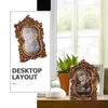 Frames European Style Po Frame Vintage Picture Home Holder Desktop Luxury Decor Displaying Gold