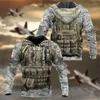 Men's Hoodies Autumn 3D Print UNITED STATES Soldiers Armys Veterans In & Sweatshirts Kid Fashion Cool Streetwear Top Pullovers
