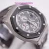 Orologio da polso Casual AP Epic Royal Oak Offshore Series 26400 MENS Precision cronografo Cronografo Macchine automatiche Swiss Watch Swits Sports Luxury Watch