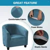 Stol täcker sretch elastisk soffa täcker sammet fåtölj sätesskydd stretch bar slipcover för hemmet vardagsrum