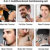 Clippers 11in1 Multi Hair Trimmer Men Facel, Beard, Body Grooming Kits Capelli elettrici Trimer a orecchio naso Oreria ricaricabile 110V220V