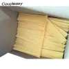 封筒20pcs/lot long bubble mailersパッド入り封筒長いサイズ黄色のクラフト紙輸送封筒バブルメールパッケージ