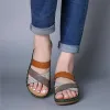 Sandales 2023 Nouvelles pantoufles d'été de la mode couvrant la dame slipper cale de sandales européennes et américaines pour les chaussures pour femmes taille 3543