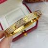 Braccialetti d'oro per donne, 18k Oro Ploted Friendship Amore braccialetti Braccialetti, Cubic Zirconia in acciaio inossidabile Gioielli di natale Regali della mamma di Natale