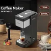 Caféarers Coffee rôtissage machine à café Machine de café fantaisie 900 ml de grande capacité Machine à café de café Y240403