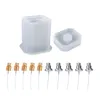 Parfumdispenser pomp flessenhars mal kit siliconen flesvorm met pompdispenser voor zeepshampoo lotions crèmes crèmes