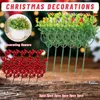 Decorative Flowers Christmas Wreath Beautifully Designed Useful Decorations Garland Accessories Easy To Hang Concise Holiday Decoration