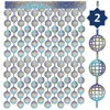 Decoração de festa 1x2m Silver Disco Ball Cortina de fundo Rain Sedk para 70s 80s Girl Birthday Bachelorette Theme