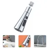 Kitchen Faucets Frother External Universal Nozzle Rotatable Aerator Faucet Sink Sprayer Spiral Splash-proof