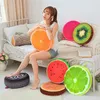 Pillow 33/40cm Design 3D Fruit Style PP Cotton Office Chair Back Sofa Throw Trending Fashion Year Decoration