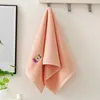 Towel Pure Cotton Face Home Embroidery Family-style Men Women Soft Absorbent Cute Large Couple Bath
