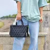 Handtasopruiming Retail Groothandel 95% korting op Bucket Crystal Beach Tas Matte Diamond Grid Urban Commuting Nieuwe One Shoulder draagbare dames Crossbody Japanese Tote