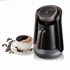 Mãe de cafeteira Mãe de cafeteira Moka Pot 0,5L Semi-automático Trkiye Coffee Machine Hot Cup Capsule Coffee Coffee Machine Cappuccino Y240403