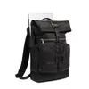 Sac à dos 232388 European and American Business polyvalent pour hommes Roll Top Computer Sac