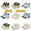 Chaussures Kids Casual Sneakers Filles Boys Enfants tendance Sky Blue Blue Rose Blanc Chaussures Tailles 27-38 I0YI #