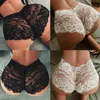 Calcinha feminina baixa ascensão as roupas íntimas femininas Padrão de renda feminina Sexy lingerie feminina cueca sólida cor transparente transparente íntimo 2023 newl2404