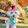 Abbigliamento per cani Mini Cappelli per animali domestici graziosi Cappelli di pollo Capo di piuma DECORAZIONE FASCIE PER PROPPO POGRAFICI PROPPIO DI POPGGIO