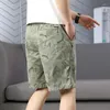 Short masculin Modèles de travail en coton Summer desserre une section mince sportive droite cinq pantalons de loisirs