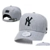 Ball Caps Bucket Hat Luxury Designer Femmes Hommes Femme Baseball Cen Fashion Design Cap d'équipe Jacquard Uni Fishing NY Boneies Drop OT3N5