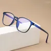 Okulary przeciwsłoneczne RMM Retro Męskie Szklanki Rama Modna okulary komputerowe Kobiety anty-Blue Light Transparent Istne Pink Plastic