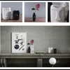 Vasi Vasi Minimalista Nordico Vaso astratto ceramico VASE BLACIO E BIANCO VISO CREATIVO DISPOSIZIONE CREATIVO STANDE DECORATIVE FIGUE TESTA