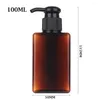 Storage Bottles 5pcs Shampoo Shower Gel Plastic Hand Sanitizer Pump Container Liquid Soap Dispenser Foaming Bottle