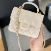 Nowe modele Projektowanie torebki kobiety luksusowe torba crossbody 24s mini uchwyt metalowy łańcuchowa torba