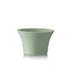 Cups Saucers 2st/Lot Creative Dragon Scales Chinese Tea Cup Song Porcelain Ceramic Antique Beautiful Teacup Teaware A of Light Green