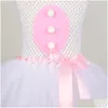 Sukienki dla dziewczyn dziewczynki Baby Easter Bunny Tutu sukienka dla dzieci królika cosplay cosplay kostiumy maluch dziewczyna przyjęcie urodzinowe