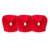 Stoelhoezen Kerstmis Santa Hat Cover Decoration Jaar 2024 Ornamenten Dropship