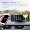 Podofo 10.26'' Car DVR HD Driving Recorder Carplay Android Auto Dashboard Car Monitor Loop Recording AI Voice Rearview Camera