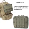 Sacs outils tactiques sac extérieur chasse au camping tir molle kit médical kit médicaments à lampe de poche couteau multifonctionnel pochette