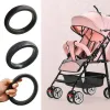 Rubber Baby Stroller Wheel Tyre Stroller Replacement Silent Bearings Stroller Spare Part for Babyzenes Yoyo Yoya YuYu