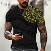 T-shirts masculins 2023 Nouveau t-shirt pour hommes Viking T-shirt T-shirt Crewneck Top Retro Street Classic Classic Short T-shirt T-shirt surdimensionné 2xs-6xl 2443