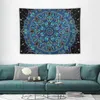 Tapisserier Magical Ocean Mandala Tapestry Söt väggmatta