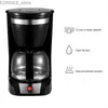 Coffee Makers Houselin 12 Cups Small Coffee Maker Coffee Machine with Reusable Filter Warming Plate and Coffee Pot for Home and Office Y240403