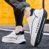 Scarpe casual Scarpe da ginnastica maschili Leggere Alla moda Corsa Alla moda Jogging Uomo Sport All'aperto Tendenza Suola spessa Alta Bianca