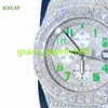 Icecap Jewelry Hot Sale Hot Hip Hop Iced Out Moissanite Diamond Watch Luxury Fashion Bling Mechanical Watches
