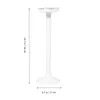 Candle Holders Plastic Roman Pillar Weeding Flower Pot Base Wedding Holder Stand