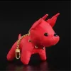 Toppkvalitet nyckelringar Fashion Purse Pendant Bags Dog Design dockkedjor Key Buckle Keychain Love