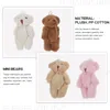 20 pièces 6 cm Mini ours en peluche jouets doux ours en peluche bricolage artisanat porte-clés pendentif Bouquet jouet accessoires cadeaux 240401