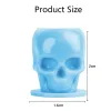 200PCS Plastic Disposable Tattoo Ink Cups with Base Skull Coloring Cup Permanent Makeup Supply for Body Artist Tattoo Accessory