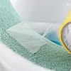 Toiletbrekbedekkingen zachte pluche deksel lijm herbruikbare wasbare badkamerbescherming winter schattig universele toiletten accessoires