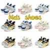 Sneakers per bambini Scarpe casual Bambini Trendy Girls Girls Black Sky Blue Pink White Dimensioni 27-38 F6R6#