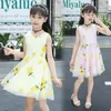 Menina Vestido de verão Criança Princesa Vestidos de festa Design requintado Bordado Flores Casamentos Infantil Casual Casual 240322