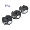 3 Pcs Line Spool For Parkside Grass Trimmer PRT 550 A3 IAN 330241 PRTA 20-Li A1 Garden String Trimmer Replacement Accessories