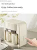 Les cafetières cafés de cafetière à goutte premium pour la maison - Mini machine tout-en-un pour le café de brassage - Extrait à double tasse Y240403
